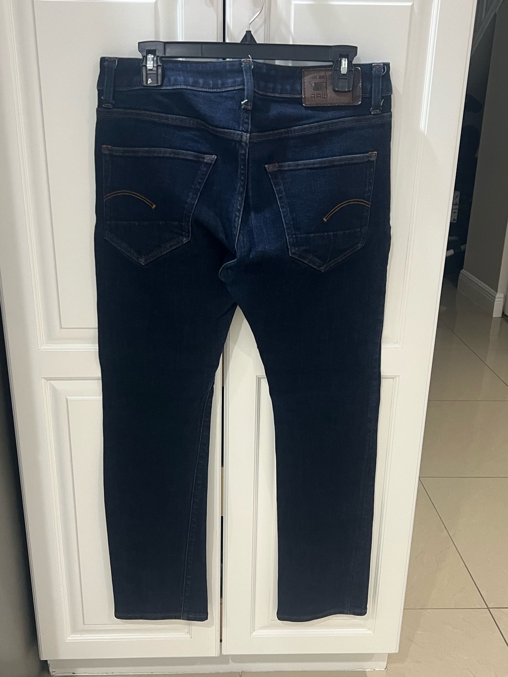 G-Star Raw Men 32x30 dark Blue slim straight Jeans - Picture 5 of 7